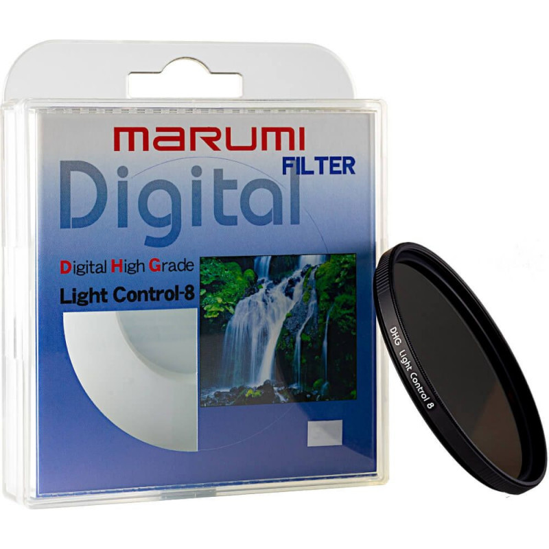 filtre gris ND8 Marumi DHG lampe Control-8 82mm filtre gris ND8 Marumi DHG lampe Control-8 82mm