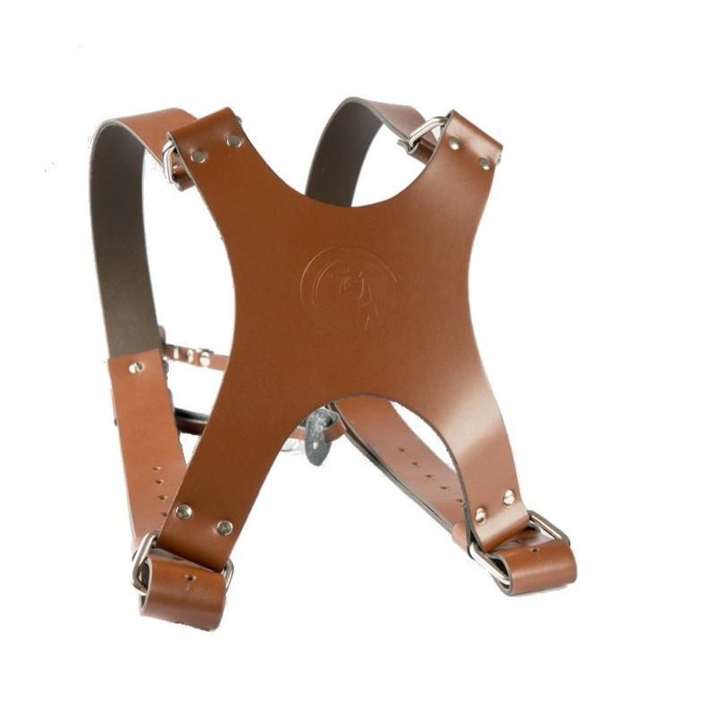 Leather Braces for Reporter Strap CORIO '35 brown