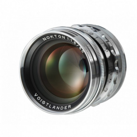 Voigtlander Nokton II 50 mm f/1.5 per Leica M - SC argento
