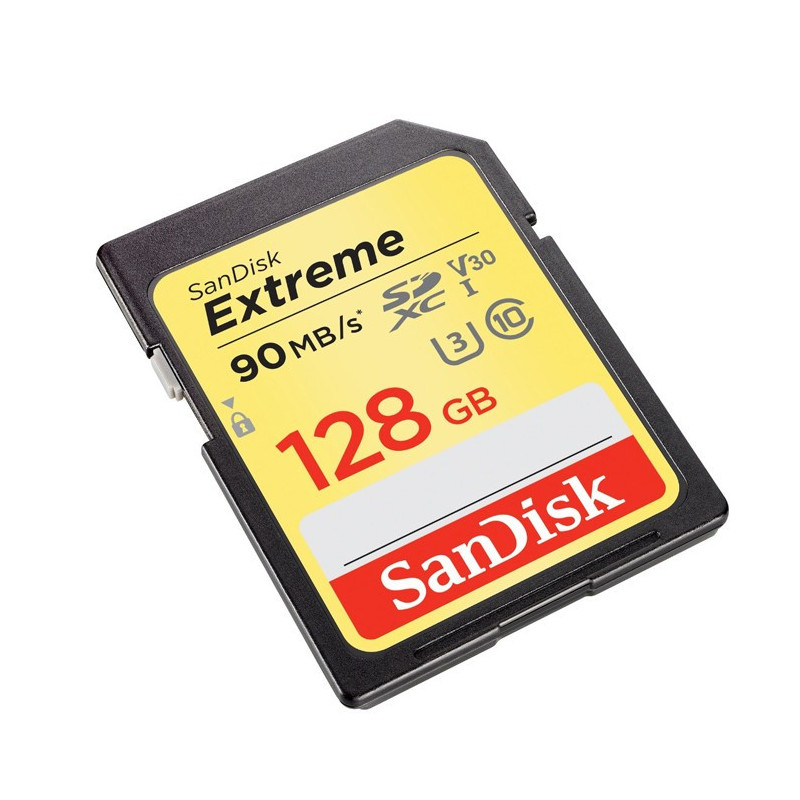 SanDisk Extreme SDXC 128GB memory card