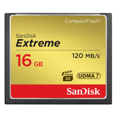 SanDisk Extreme CF 16GB memory card