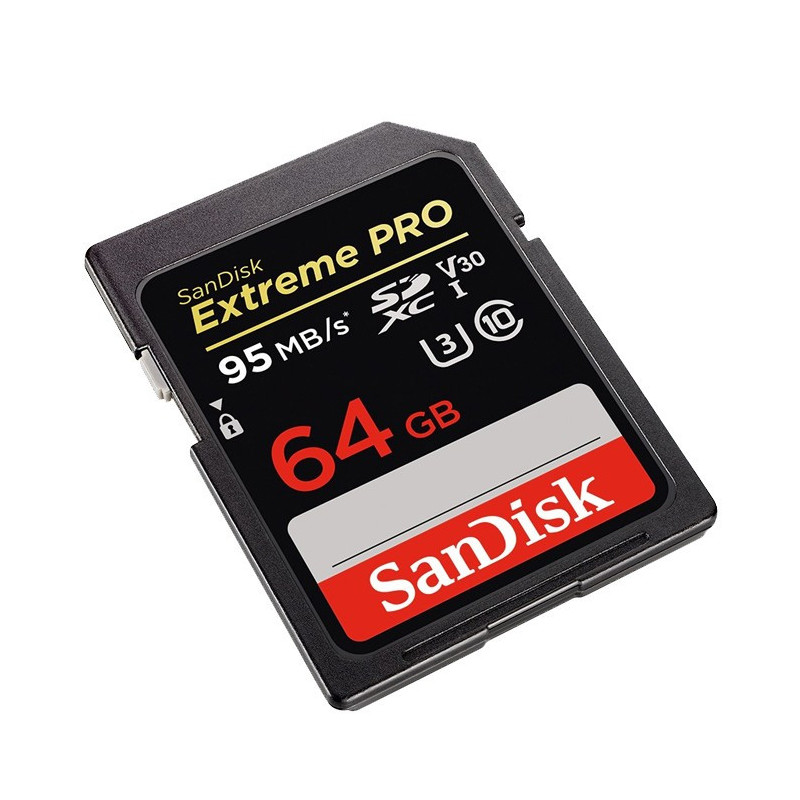 SanDisk Extreme Pro SDXC 64GB memory card