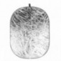 Quantuum Weiß-Silber-Reflektor 91x122cm