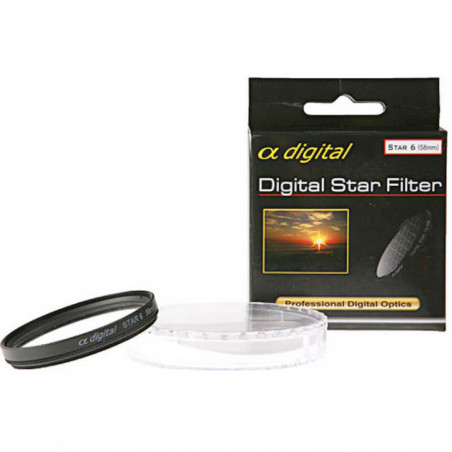 Digital King star filter x6 62mm