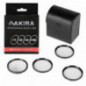 Akira macro lens set +1 +2 +4 +10 62mm Akira macro lens set +1 +2 +4 +10 62mm