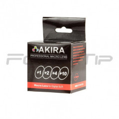 Akira zestaw soczewek makro MC +1 +2 +4 +10 77mm