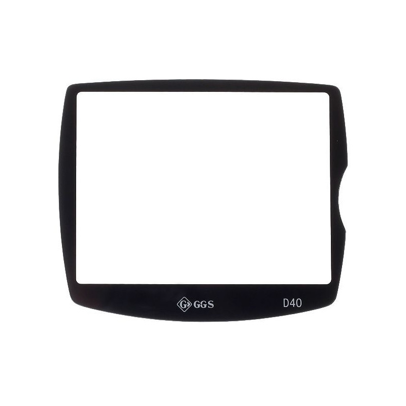 GGS LCD-Abdeckung für Nikon D40/D60 gehärtetes Glas