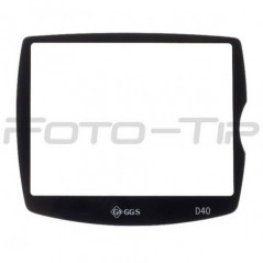 GGS osłona LCD dedykowana do Nikona D40/D60 szkło hartowane
