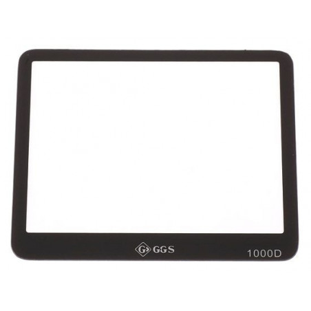 GGS LCD-Abdeckung für Canon 1000D gehärtetes Glas