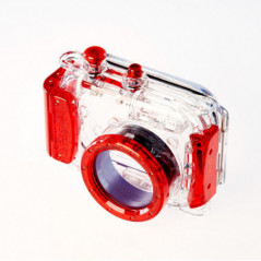 Seashell SS-1 red - Underwater housing for compact cameras