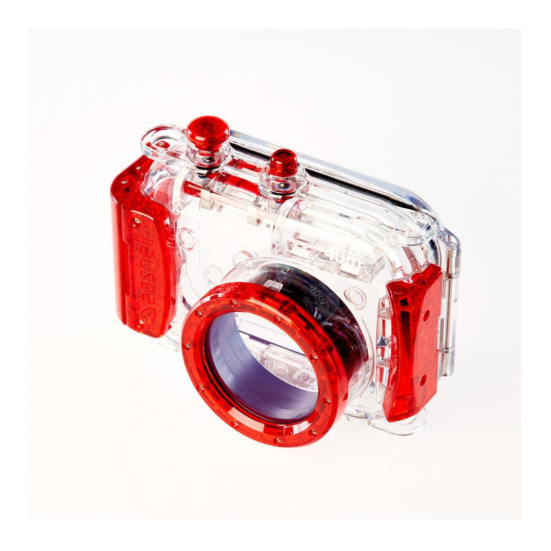 Seashell SS-1 red - Underwater housing for compact cameras