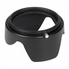 Sluneční clona Delta tulipánová černá 62 mm