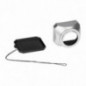 Paraluce Delta rettangolare argento 43 mm Paraluce Delta rettangolare argento 43 mm