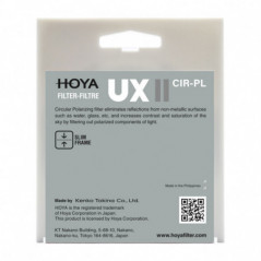 Hoya UX II CIR-PL filter 49mm