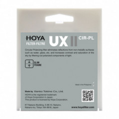 Filtro polarizzatore Hoya UX II CIR-PL 72 mm