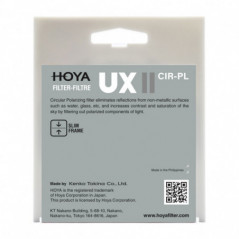 Filtro polarizzatore Hoya UX II CIR-PL 82 mm