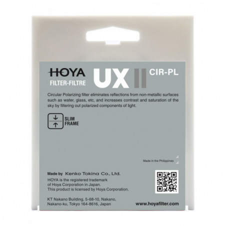 Filter Hoya UX II CIR-PL 82mm