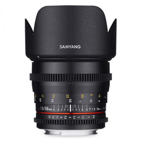 Objektiv Samyang 50mm T1.5 VDSLR für Pentax
