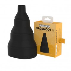 MagMod MagSnoot 2 modifier for rectangular and round head hot shoe on-camera flash