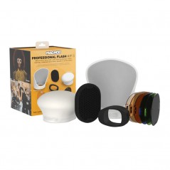 MagMod Professional Flash Accessory Kit 2 MagBounce MagSphere MagGrid MagGrip Pro Correction Gels Packaging