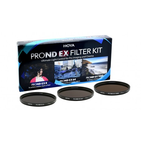 Kit filtri Hoya ProND EX 62 mm
