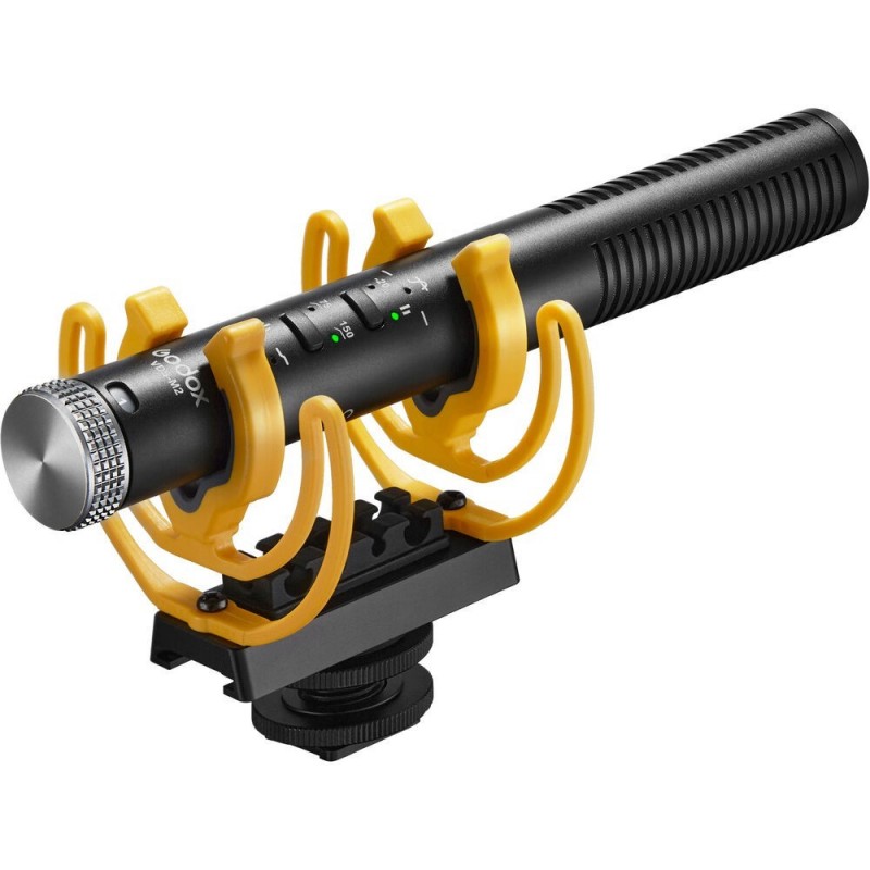 Superkardioidní mikrofon Godox VDS-M2 pro montáž na fotoaparát