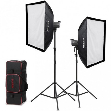 Sada 2 světel Godox Litemons LA150D Daylight LED K2 s příslušenstvím
