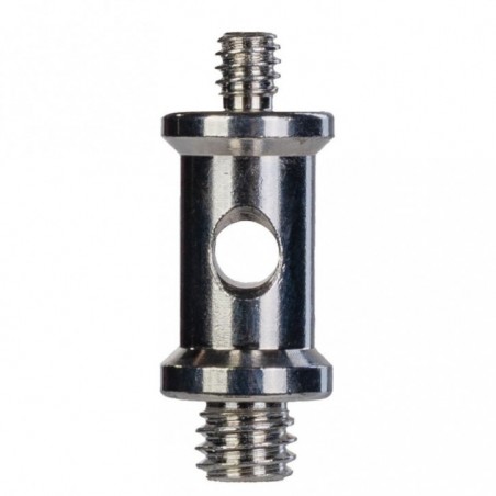 Genesis Gear Light Stand Adapter 3/8 inch to 1/4 inch Male to Male Screw L style