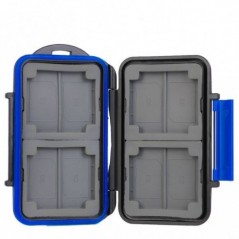 Genesis Gear Schutzbox für Speicherkarten 4CF+8SD