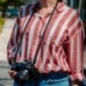 Genesis Gear tracolla fotografica in nylon 100 cm – nero
