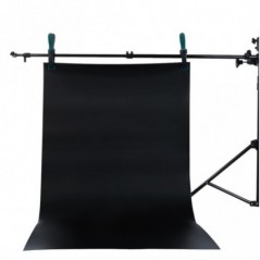 Genesis Gear PVC Photography Backdrop black 200x120cm