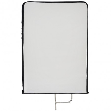 Quadralite 4-in-1 flag 45 x 60 cm - gold/silver/white/black
