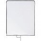 Quadralite 4-in-1 flag 60 x 75 cm - gold/silver/white/black