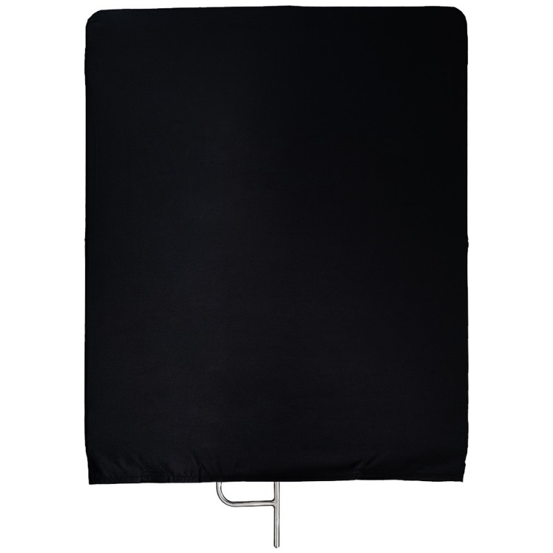 Quadralite 75x90 černá černá tkanina na vlajku