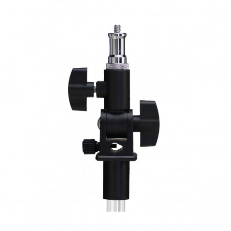 Support inclinable Quadralite pour flash cobra et parapluie