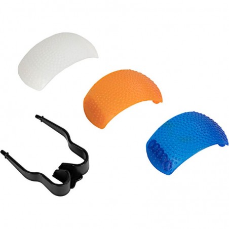 Delta SPIRIT3 pop-up flash diffuser – 3 colors