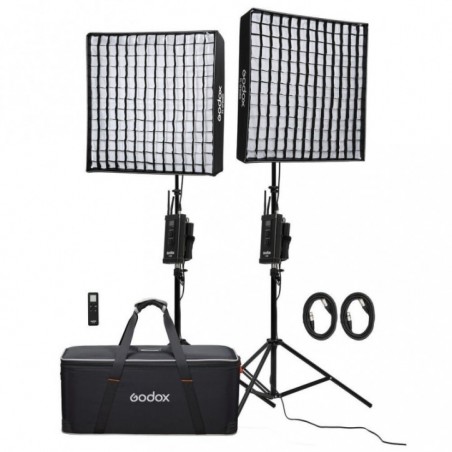 Godox FL150S-K2 Flexibilní dvoupanelová sada LED 60x60 cm