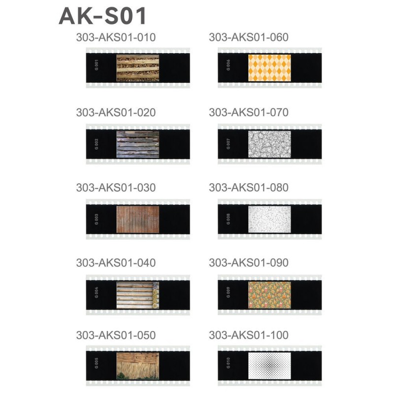 Sada sklíček Godox AK-S01 pro AK-R21 Sada sklíček Godox AK-S01 pro AK-R21
