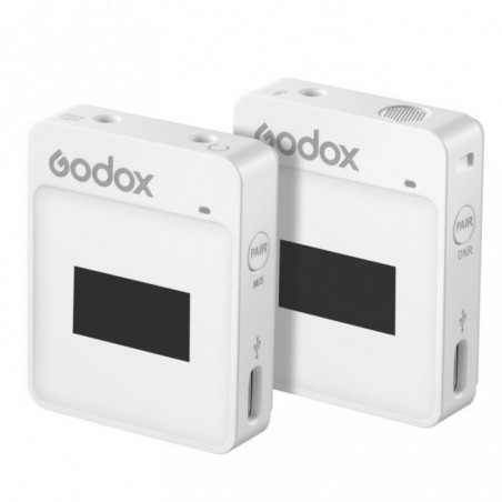 Godox MoveLink II M1 système micro sans fil 2,4 GHz (blanc)
