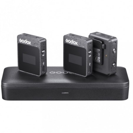 Godox MoveLink II M2 sistema microfonico wireless 2,4 GHz (nero)