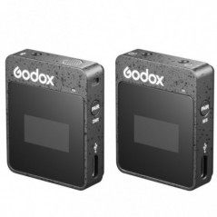 Godox MoveLink II M1 Compact Digital Wireless Microphone System (Black)