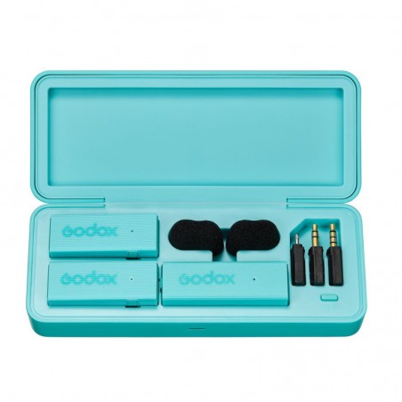 Godox MoveLink Mini LT Kit 2 (Macaron Green) 2,4 GHz Microphone System (Lightning)