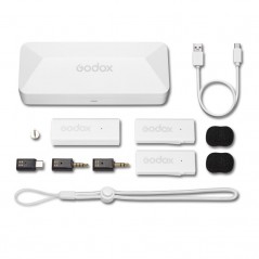 Mikrofonní systém Godox MoveLink Mini UC Kit 2 (Cloud White) 2,4 GHz