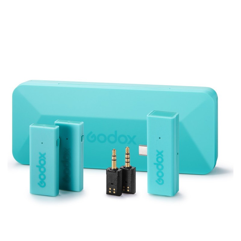 Godox MoveLink Mini UC Set 2 (Macaron Grün) 2,4 GHz Mikrofonsystem Godox MoveLink Mini UC Set 2 (Macaron Grün) 2,4 GHz Mikrofonsystem