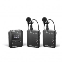Godox UHF Drahtlos-Mikrofonsystem WMicS2 Kit 2