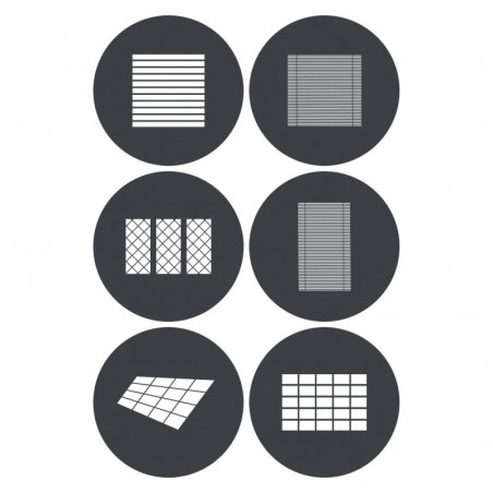 Godox GP-GS4 Set di Gobo da 6 pz. per G-Mount