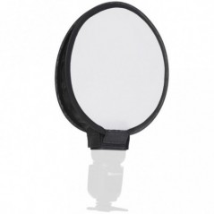 Genesis Gear softbox rotondo pieghevole 30 cm per flash a slitta