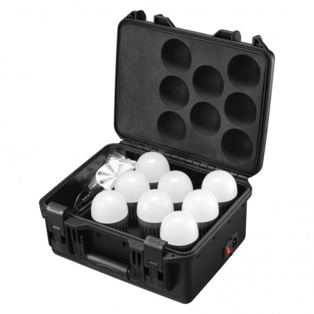 Godox C7R RGBWW Set di 8 lampadine Knowled con accessori