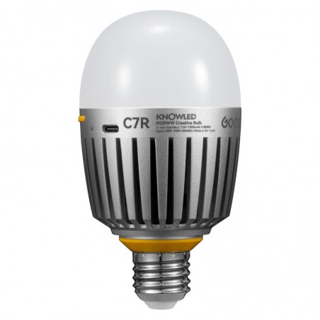 Godox C7R Creative Bulb Knowled RGBWW with Li-ion Battery