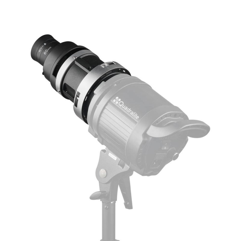 Quadralite SN-200LED Snoot ottico per illuminatori a LED Quadralite SN-200LED Snoot ottico per illuminatori a LED